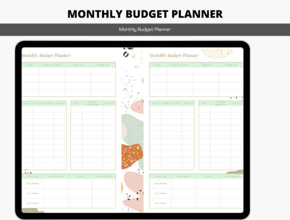 Download Monthly Budget Planner - Monthly budget planner Collection