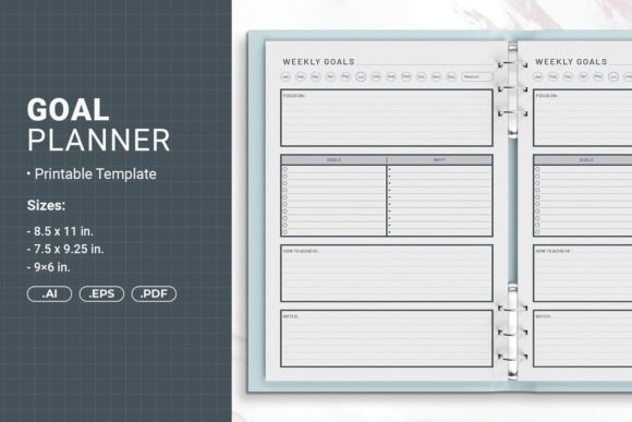 Download Goal Planner Printable Template - Goal planner printable Collection