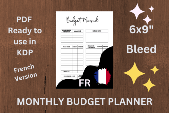 Download Monthly Budget Planner , French Version - Monthly budget planner Collection