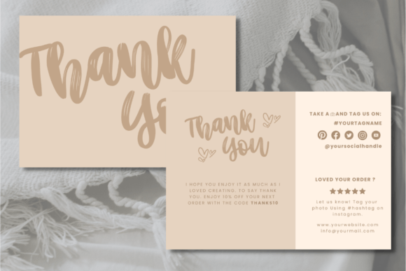 Download Small Business Printable Thanks You Card - Business printable Collection