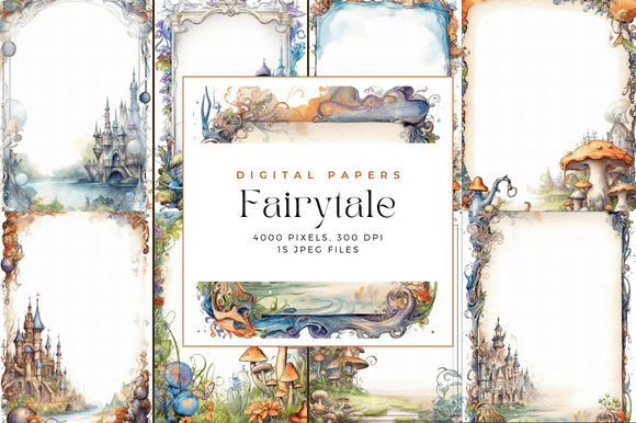 Download Fairytale Scrapbook Page - Scrapbook page Collection
