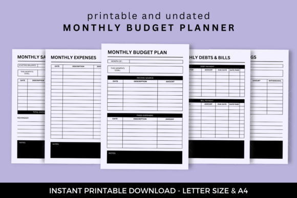 Download Monthly Budget Planner - Monthly budget planner Collection